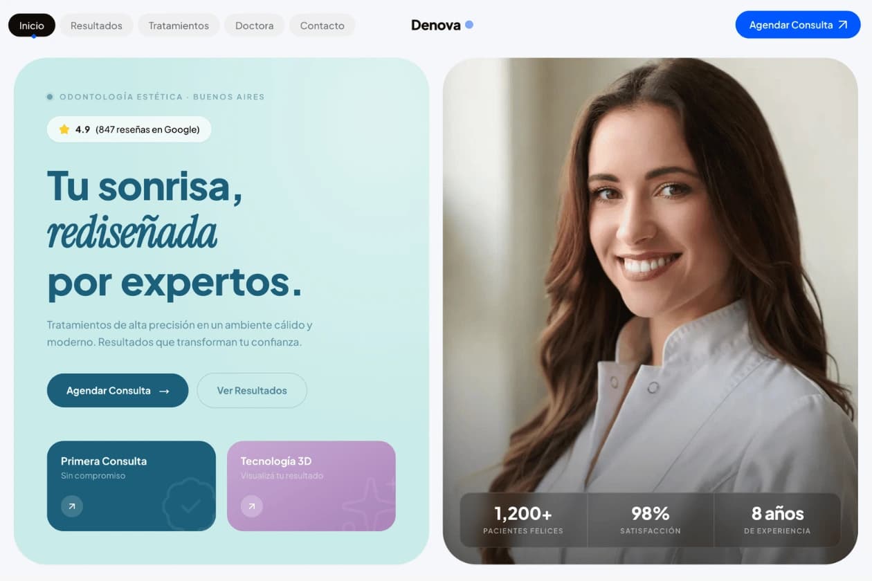 Denova · Clínica Dental